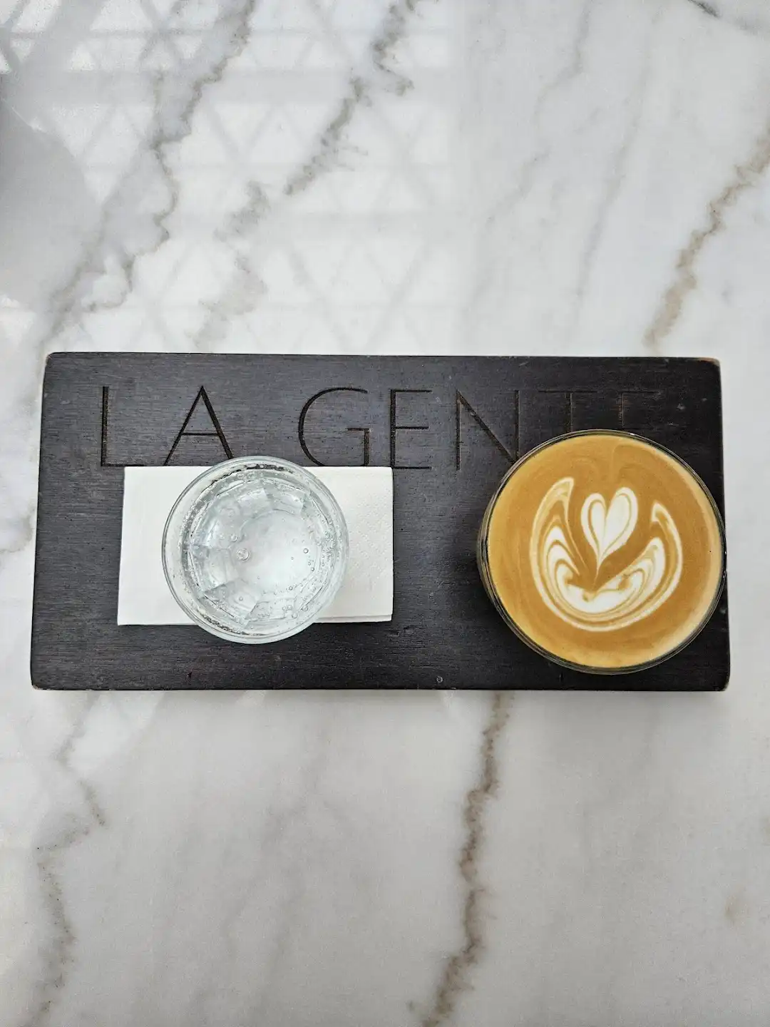 Coffee from La Gente Roastery