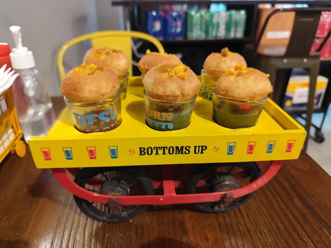 Pani puri from Bombay Cartel