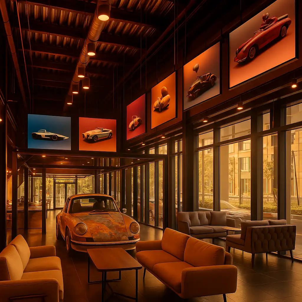 Inside DRVN by PORSCHE
