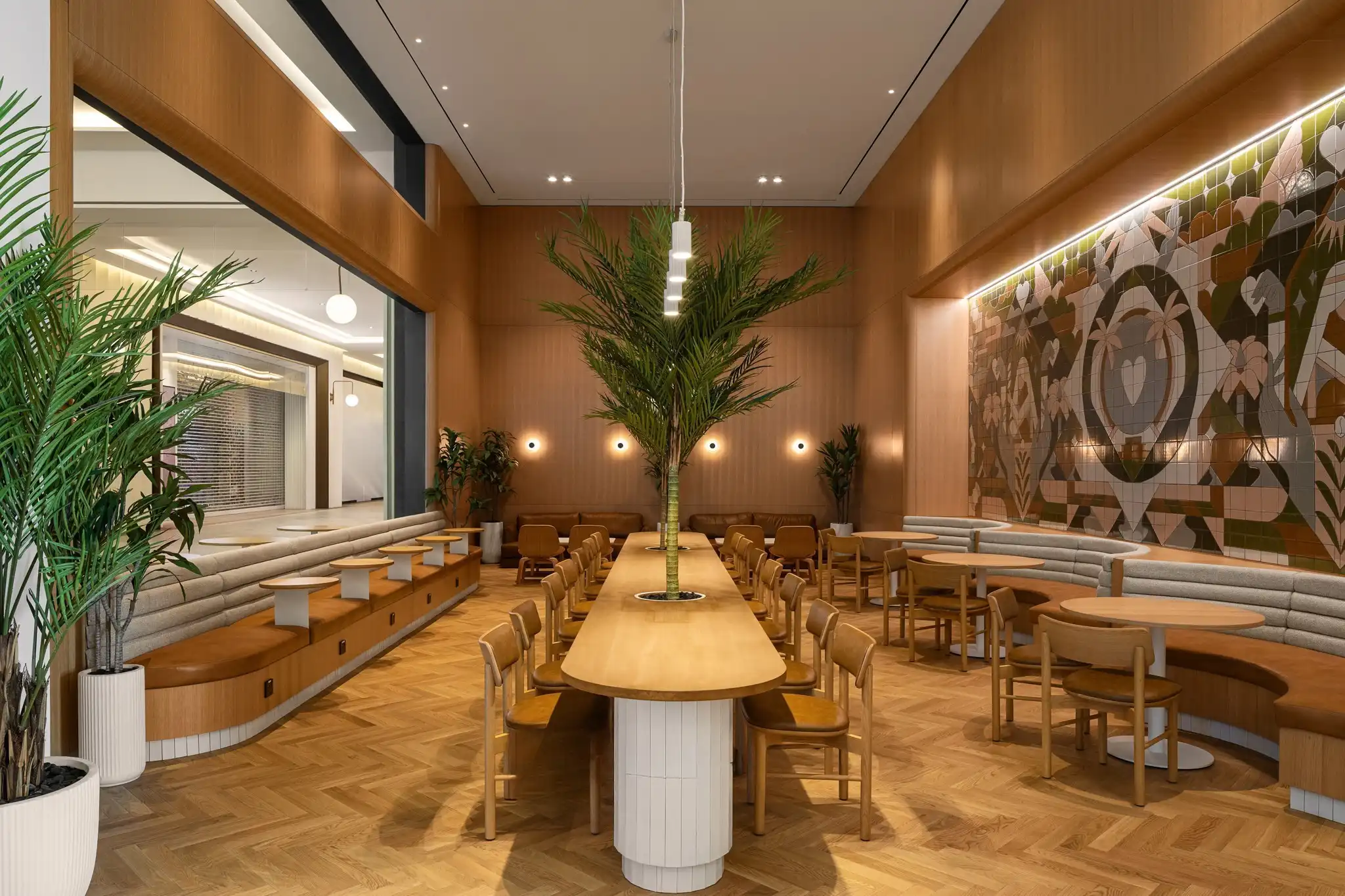 Inside of Joud Coffee