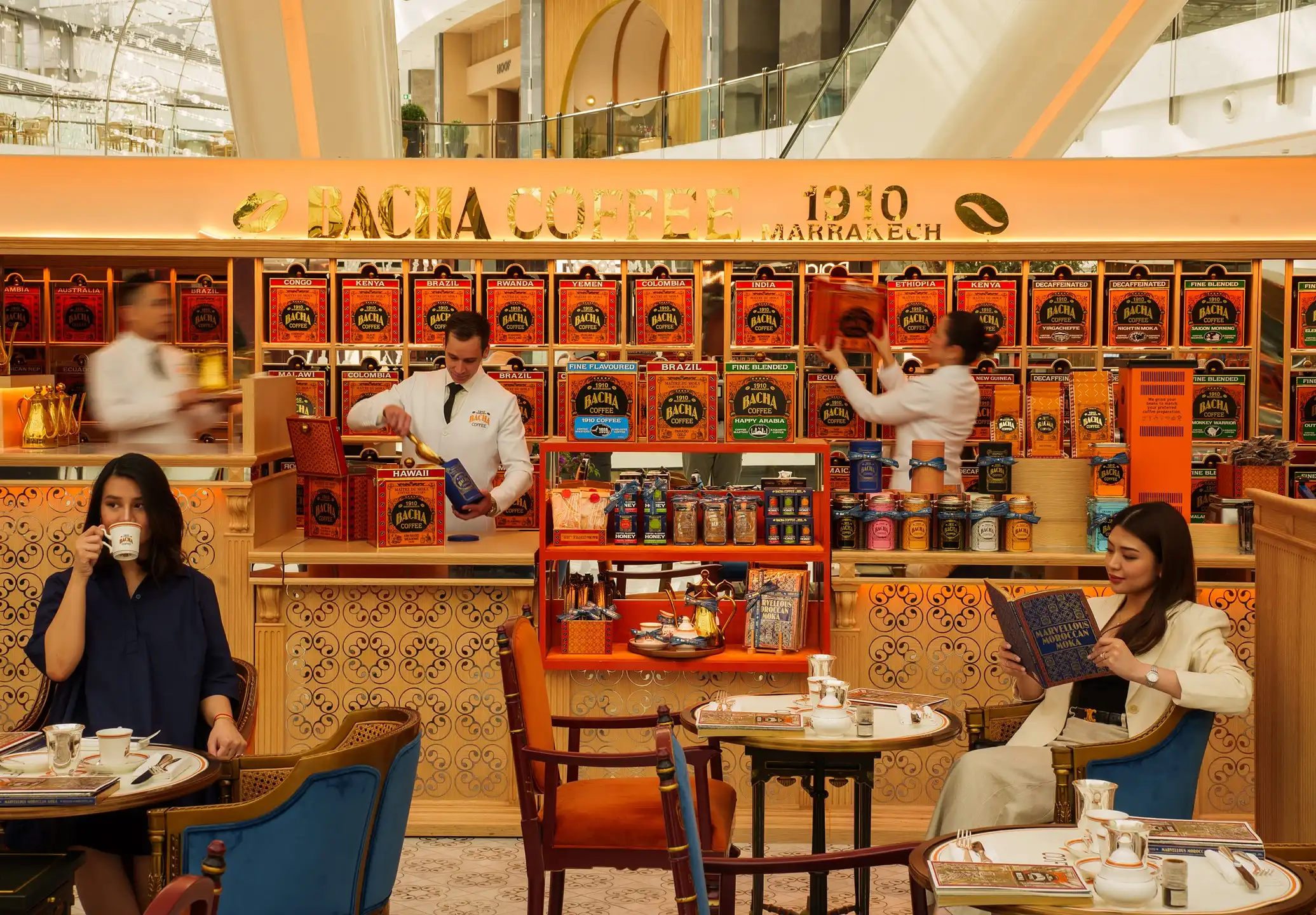 Bacha Coffee Store in Dubai Mall