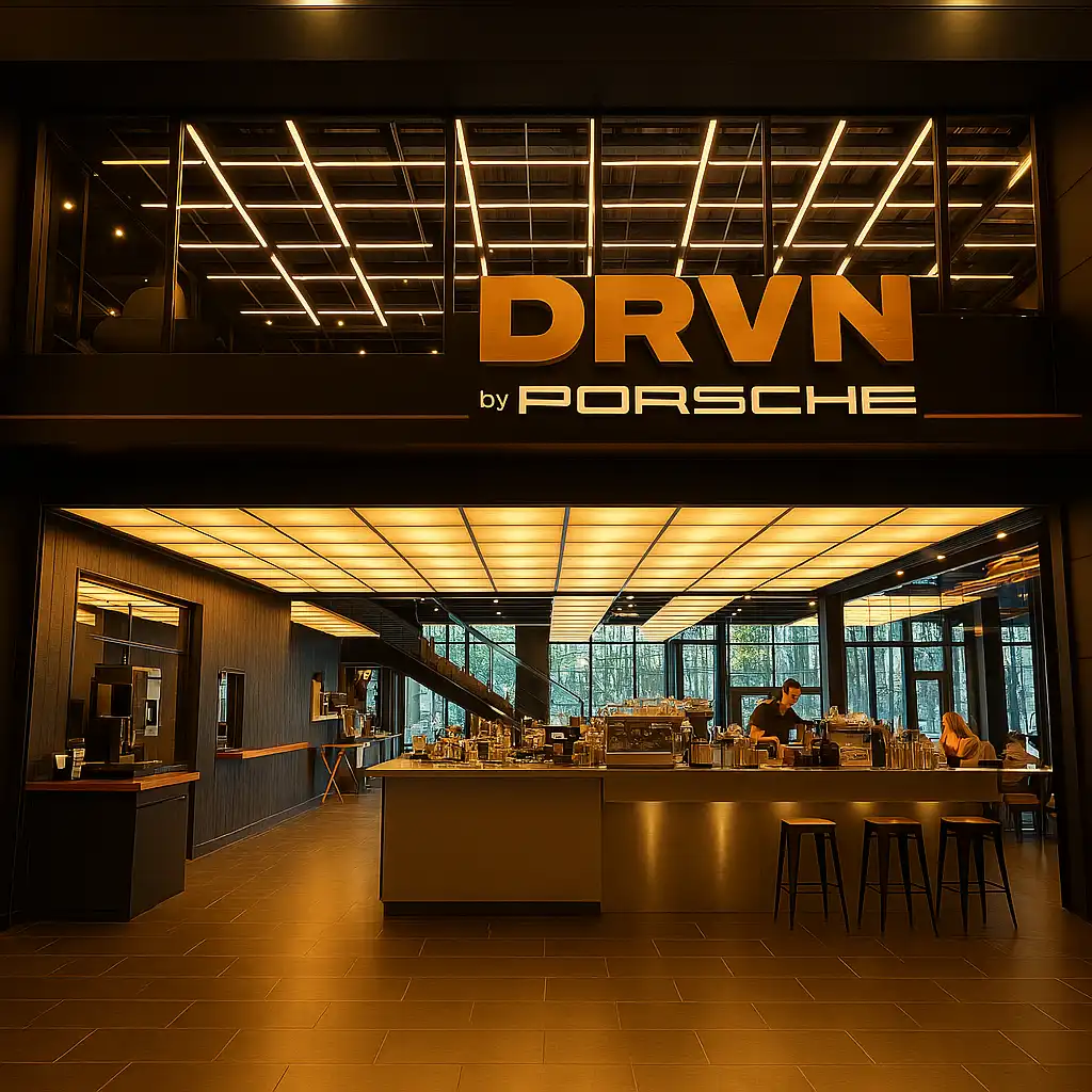 storefront DRVN by PORSCHE